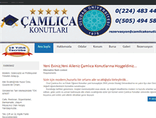 Tablet Screenshot of camlicakonutlari.com
